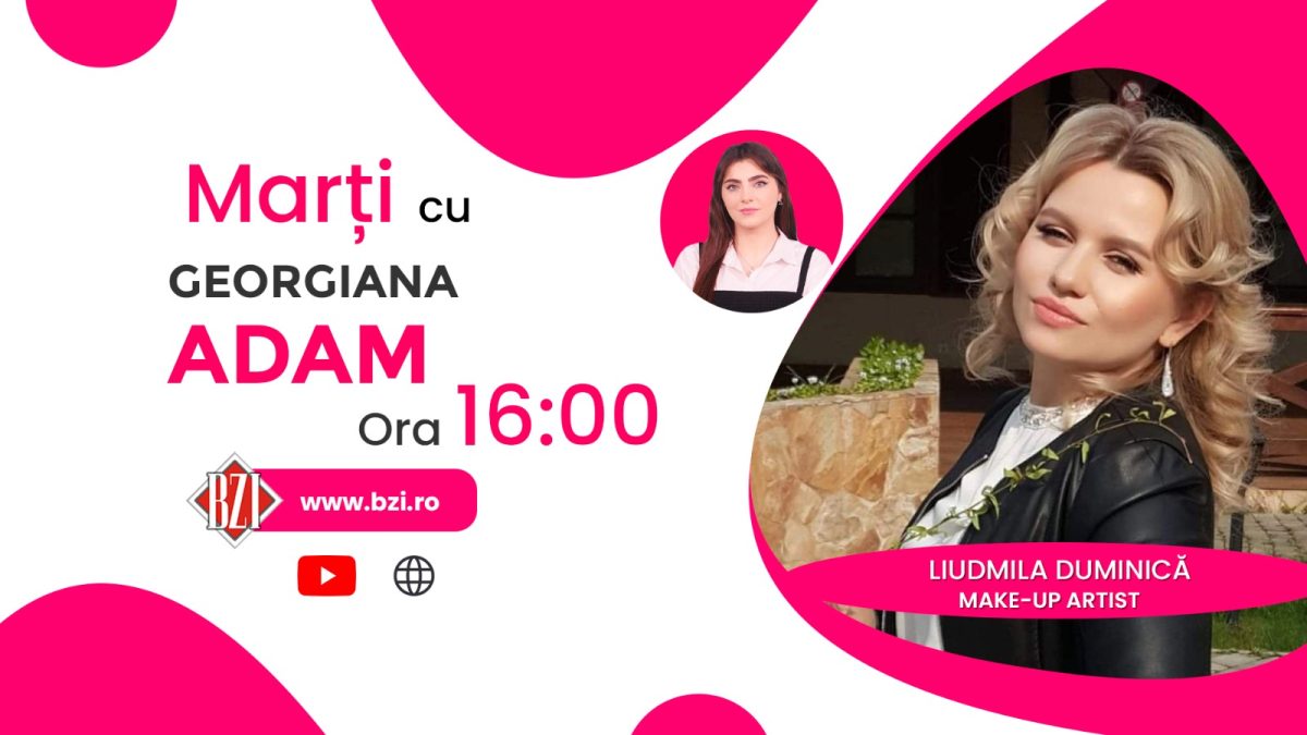 Despre arta machiajului și rafinament! Liudmila Duminică, make-up artist, povestește pentru BZI LIVE despre logica frumuseții