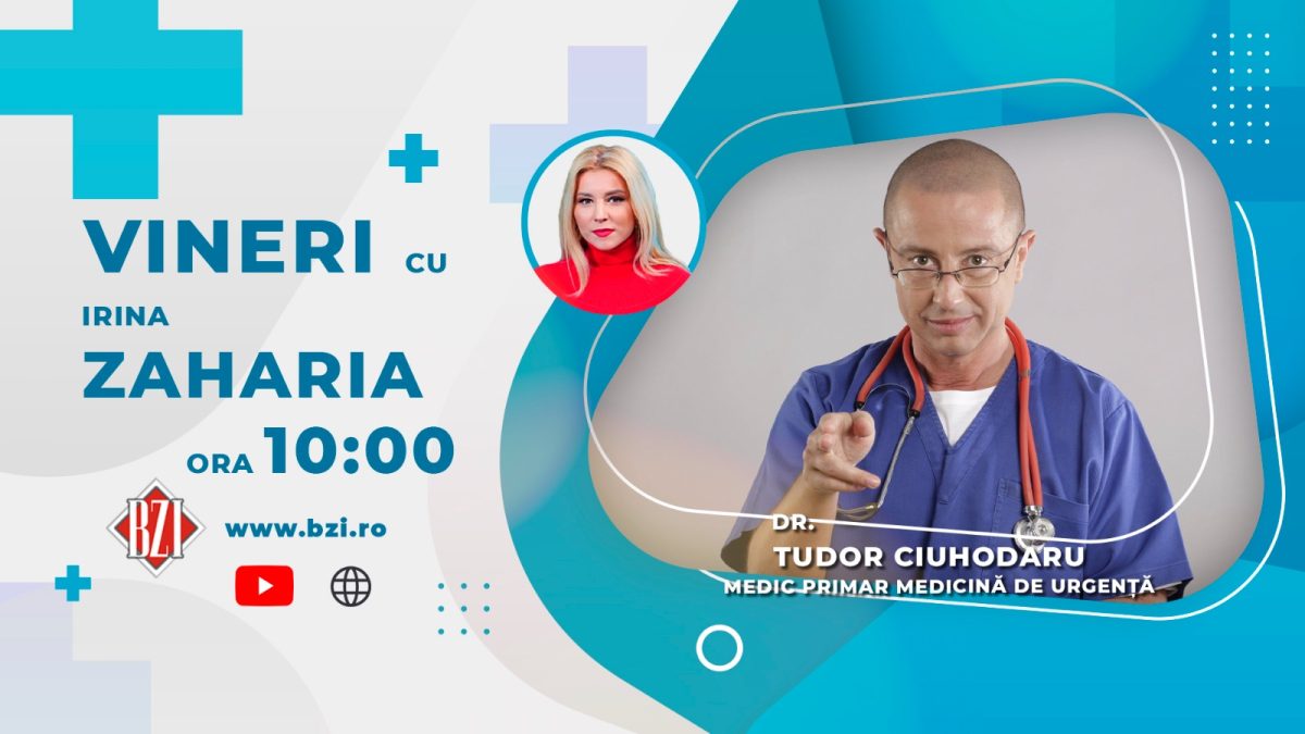 Dr. Tudor Ciuhodaru, medic primar de medicină de urgență, Spitalul de Neurochirurgie „N. Oblu” Iași, discută în platoul BZI LIVE despre cazurile care apar în perioada pregătirii sărbătorilor pascale