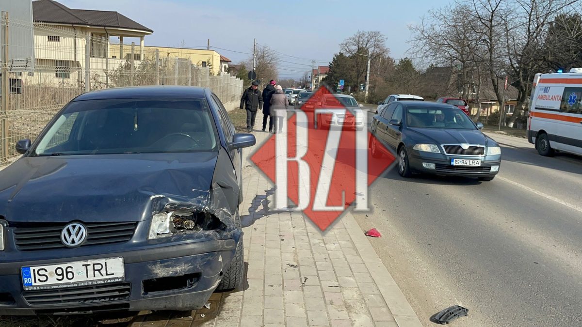 Accident rutier cu victimă în comuna Miroslava. Au fost implicate două autoturisme – EXCLUSIV, GALERIE FOTO