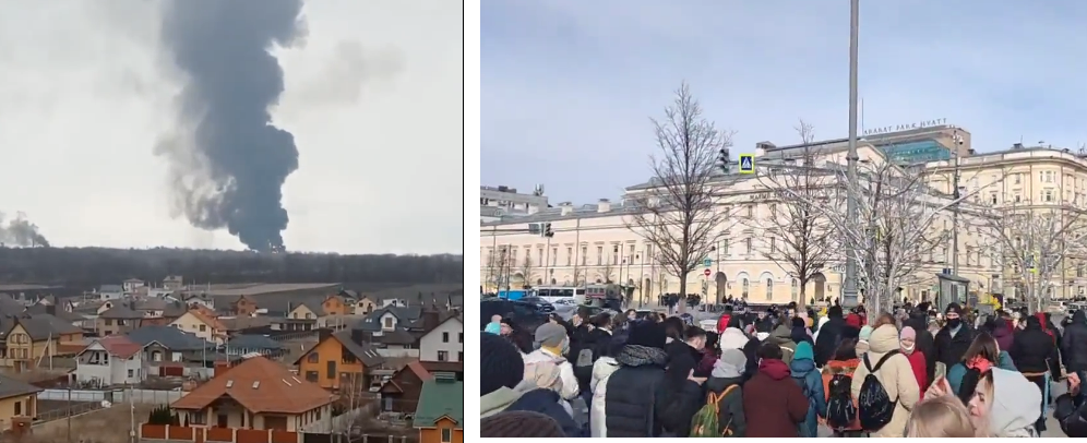 Zelenski cere interzicerea zborurilor în Ucraina, după ce aeroportul din Harcov a fost bombardat – VIDEO
