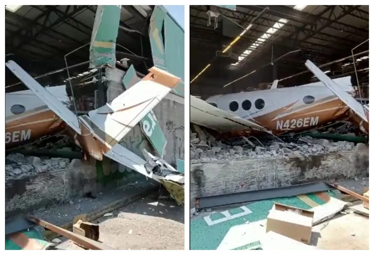 Trei persoane au murit, după ce un avion s-a prăbuşit peste un magazin din Mexic – VIDEO