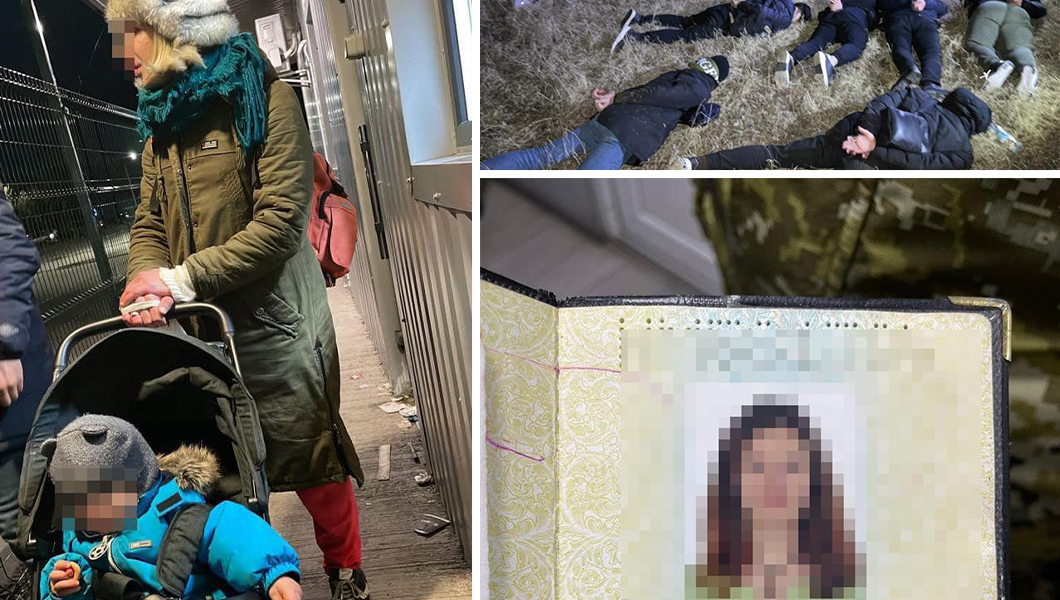 Un bărbat din Ucraina, deghizat în soția sa, a încercat să treacă granița cu România – FOTO