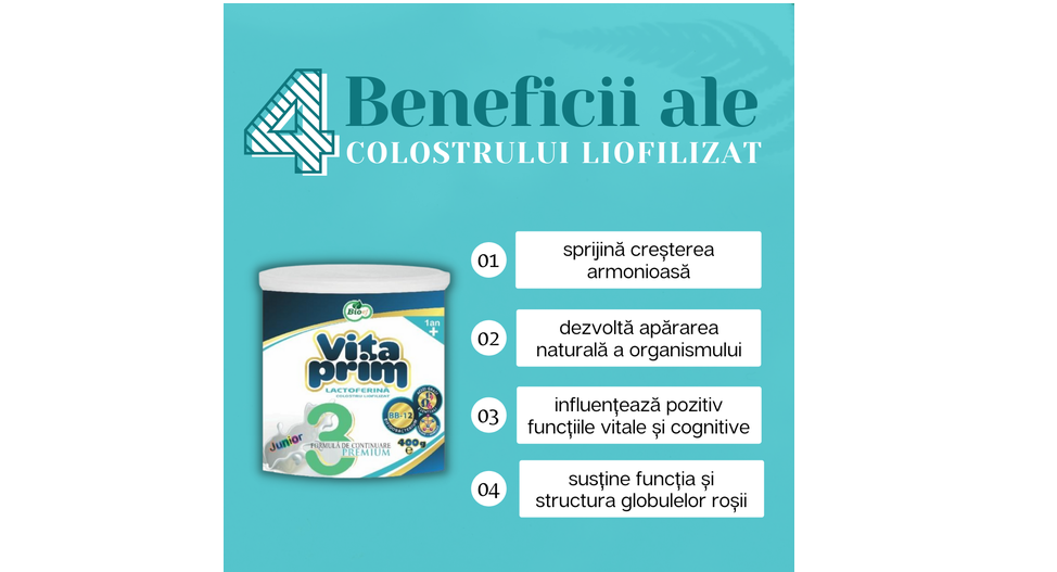 Farmaciile Ropharma – Colostrul – aliatul de nădejde al creșterii micuțului tău