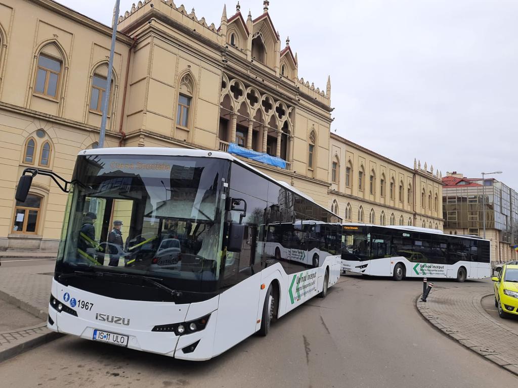 Primarul Mihai Chirica: Noi curse speciale CTP Iași pentru transportul refugiaților din Ucraina – FOTO