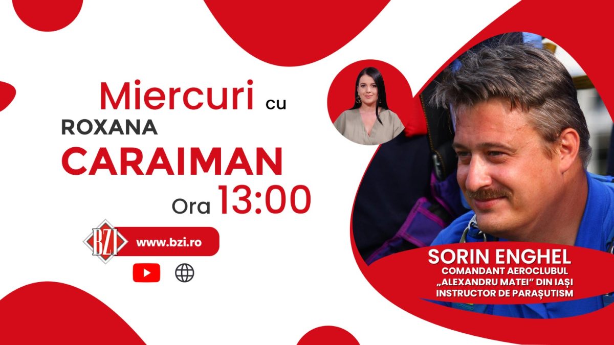 Saltul cu parașuta pentru câțiva oameni curajoși este carieră! Sorin Enghel, comandantul Aeroclubului Teritorial ,,Alexandru Matei” Iași, despre lucrurile neștiute din aviație