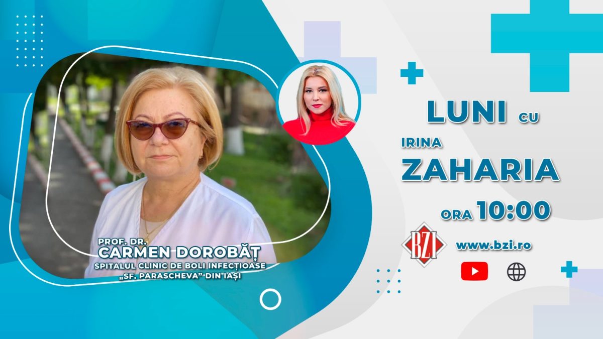 Prof.dr. Carmen Dorobăț, medic infecționist la Spitalul de Boli Infecțioase Iași, discută în ediția BZI LIVE, despre primul caz Covid-19 înregistrat la un refugiat ucrainean