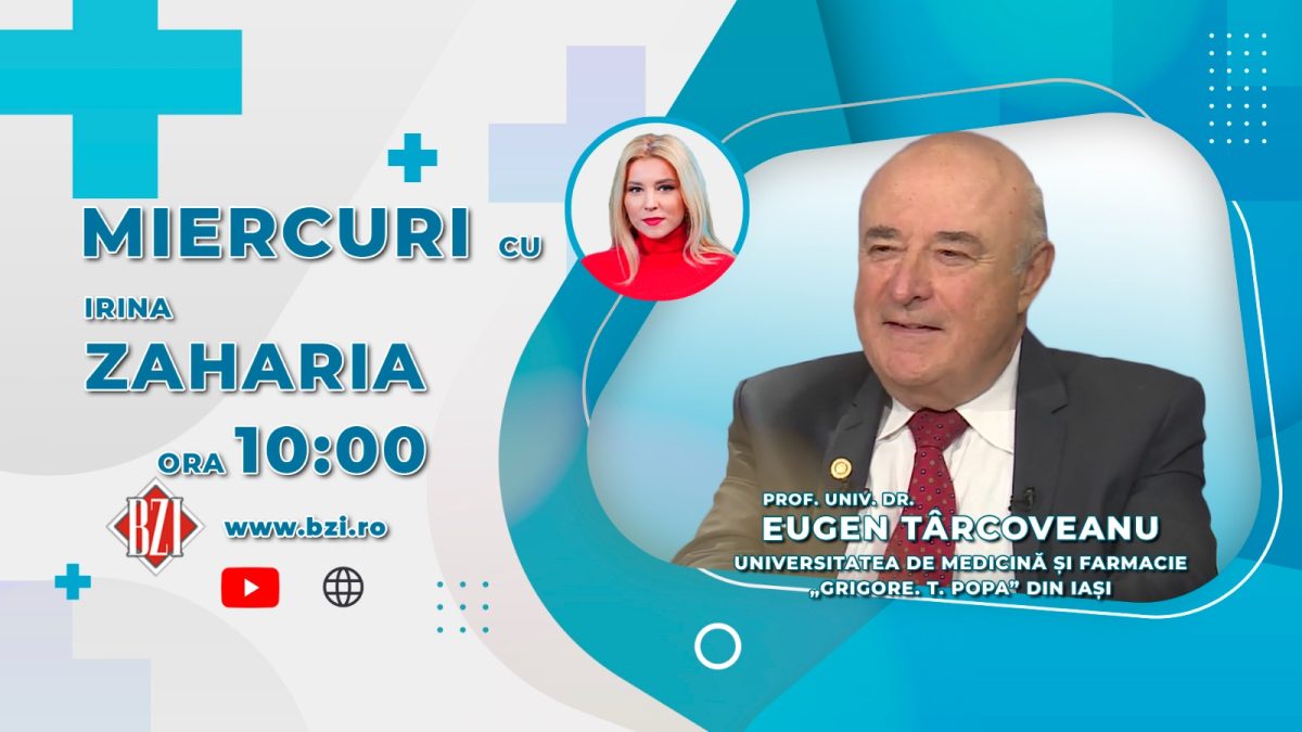 Prof. Dr. Eugen Târcoveanu, Universitatea de Medicină și Farmacie ” Gr. T. Popa” Iași, discută în emisiunea BZI LIVE despre chirurgia laparoscopica și inteligenţa artificială