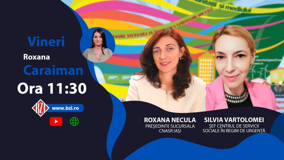 Asistentul social reprezintă interfața dintre suferința oamenilor și instituțiile statului! Roxana Necula și Silvia Vartolomei discută la BZI LIVE despre nevoile comunității