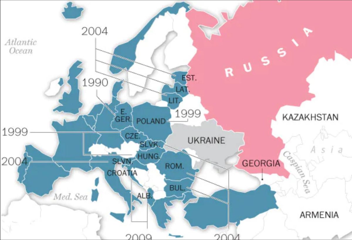 SUA vrea consolidarea flancului estic al NATO, în contextul războiului din Ucraina