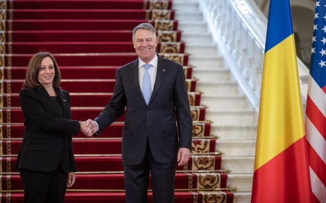 Kamala Harris și Klaus Iohannis, declaraţii în contextul vizitei vicepreședintelui SUA în România – LIVE VIDEO/TEXT