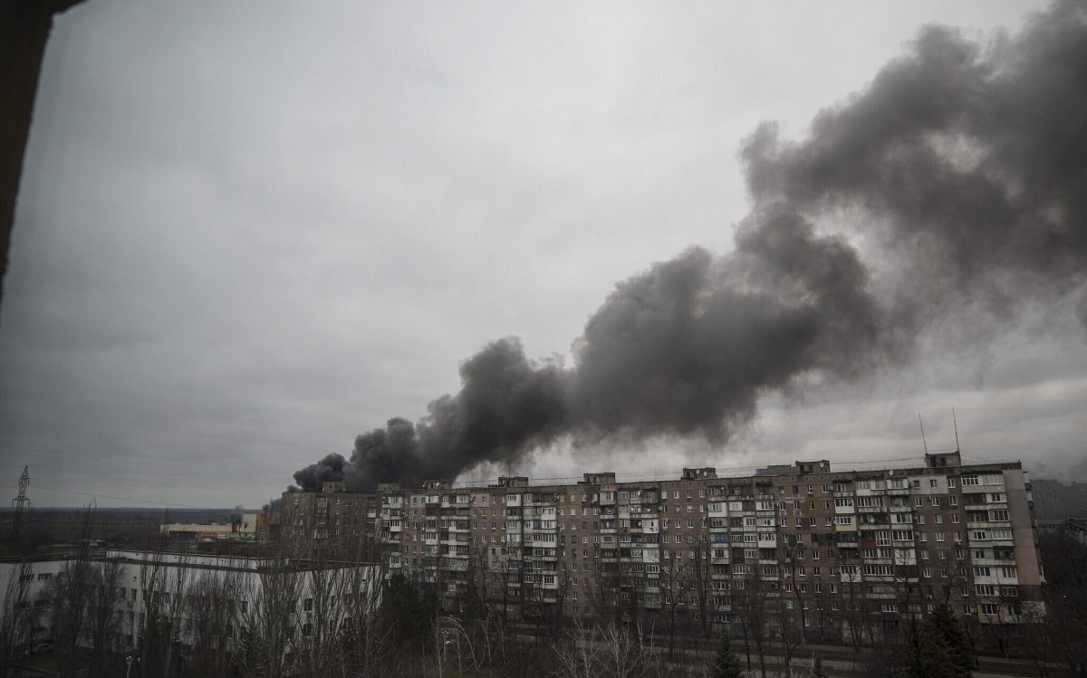 Orașul Mariupol este blocat. Toate intrările către oraș au fost distruse