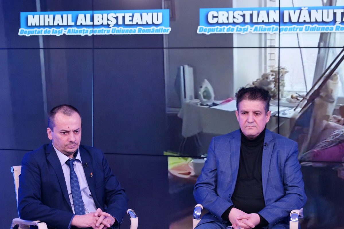 Cum trebuie să se raporteze românii faţă de ceea ce se întâmplă în Ucraina. Deputaţii AUR Iaşi, Mihail Albișteanu şi Cristian Ivănuță, în Studioul BZI LIVE – EXCLUSIV, VIDEO
