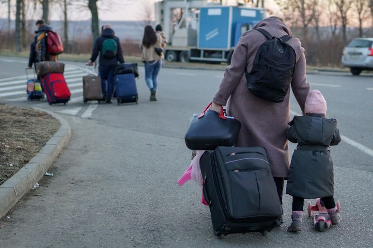 O fetiţă refugiată din Ucraina i-a lăsat un bilet emoţionant unei românce
