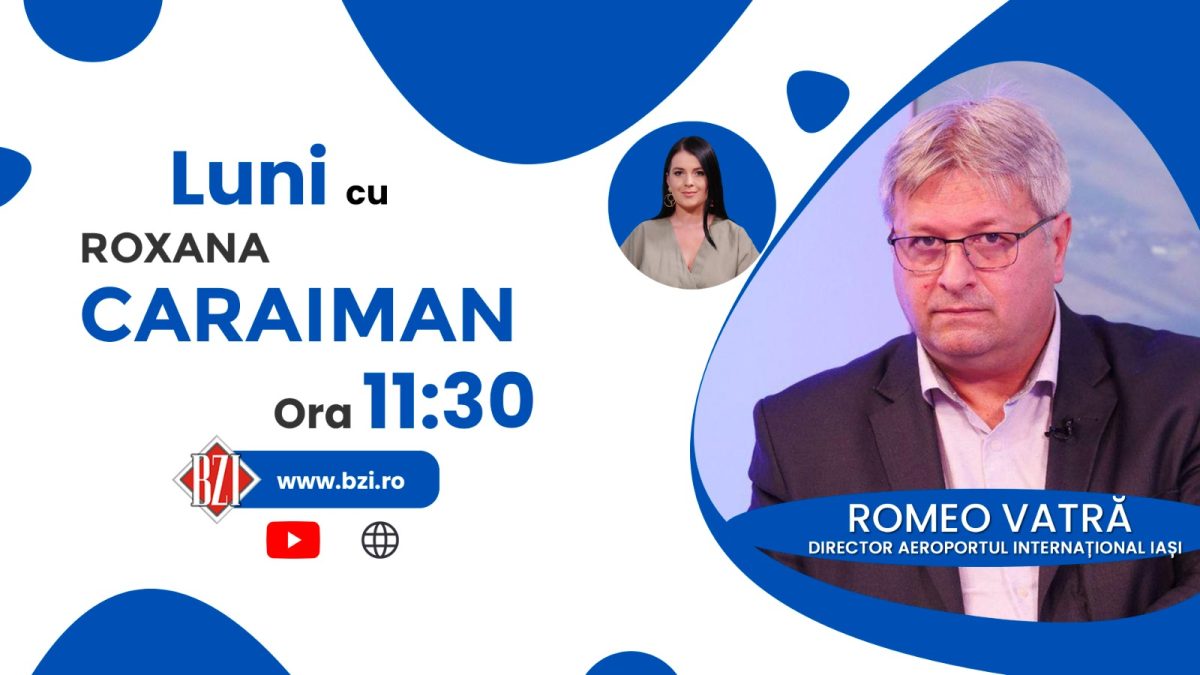 Aeroportul Internațional Iași se dezvoltă cu un nou terminal. Despre T4 vorbește Romeo Vatră, directorul aerogării, la BZI LIVE