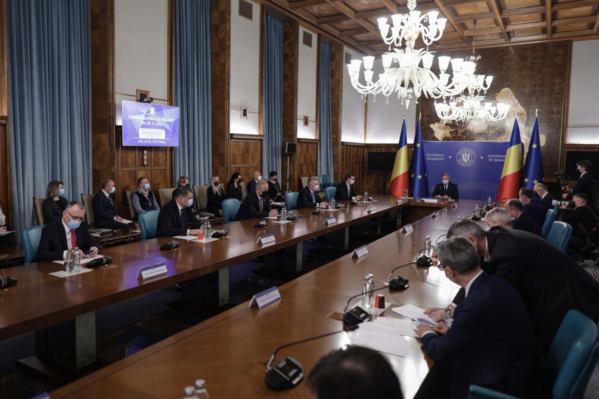 Ședință de guvern pentru măsuri de sprijin pentru criza alimentară