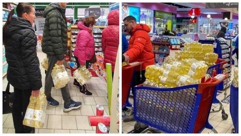 Mesajul Guvernului pentru românii care-și fac stocuri de alimente! Ce părere are ANPC