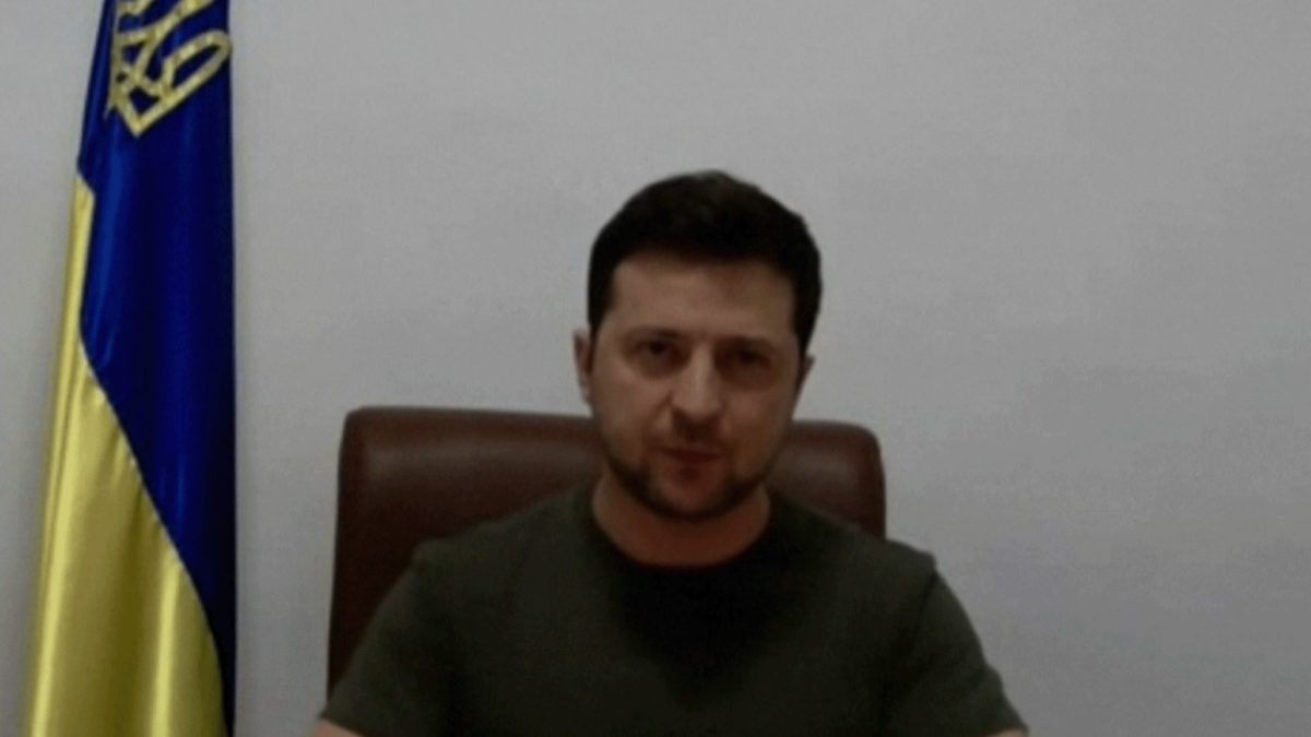 Zelenski, discurs emoționant pentru cetățenii Europei care au protestat împotriva războiului – VIDEO, FOTO