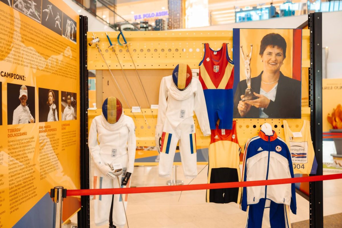 O panoramă emoționantă a participării României la Jocurile Olimpice, prezentată într-o expoziție inedită, la Iulius Town