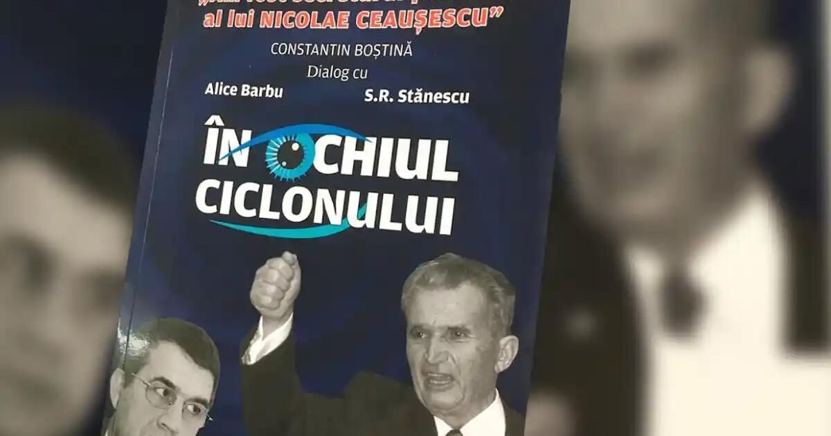 Lansare de carte la Botoșani: „În ochiul ciclonului. Am fost secretarul personal al lui Nicolae Ceaușescu”