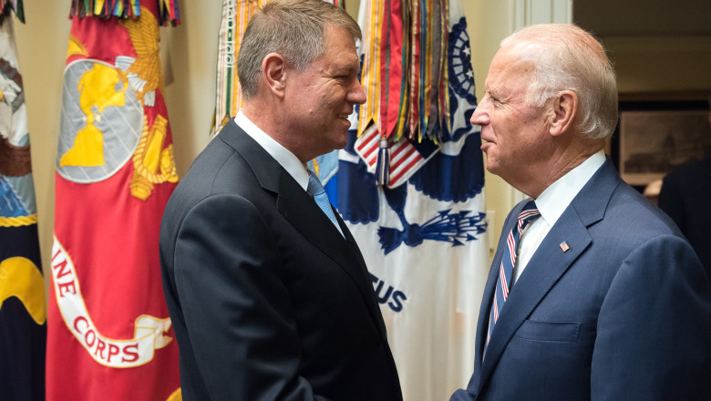 Klaus Iohannis va discuta cu Joe Biden. Președintele României participă la consultări