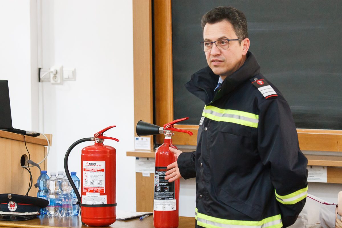 UAIC colaborează cu ISU Iași pentru a oferi studenților și angajaților cursuri de prim ajutor