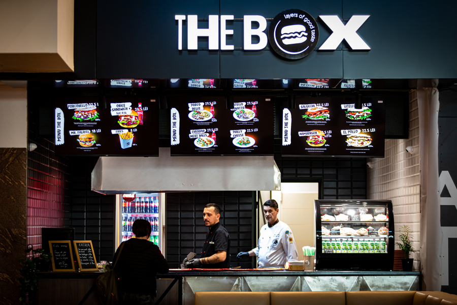 The Box și Minis completează oferta delicioasă din food court-ul Palas