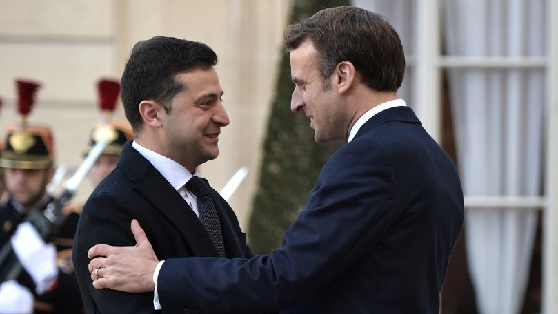 Volodimir Zelenski este supărat pe Emmanuel Macron: „Astfel de remarci sunt foarte dăunătoare pentru noi”