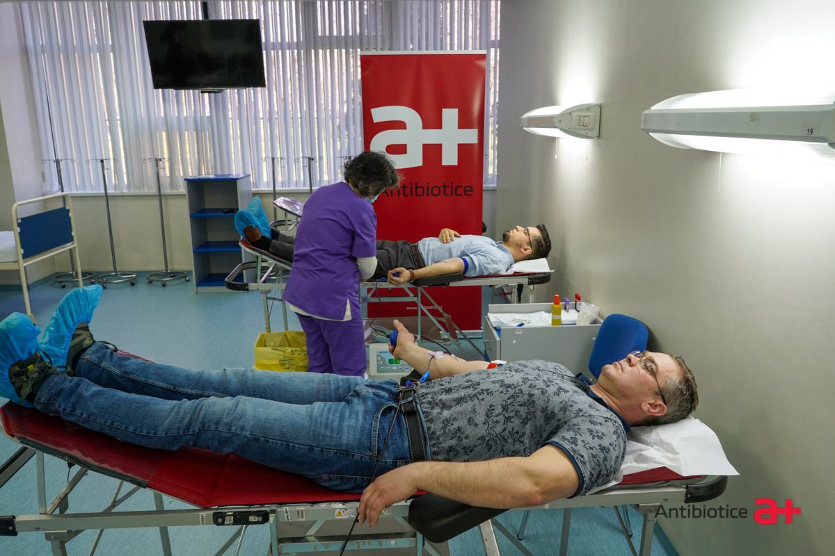 Voluntarii Antibiotice au pus suflet pentru viață, donând sânge!