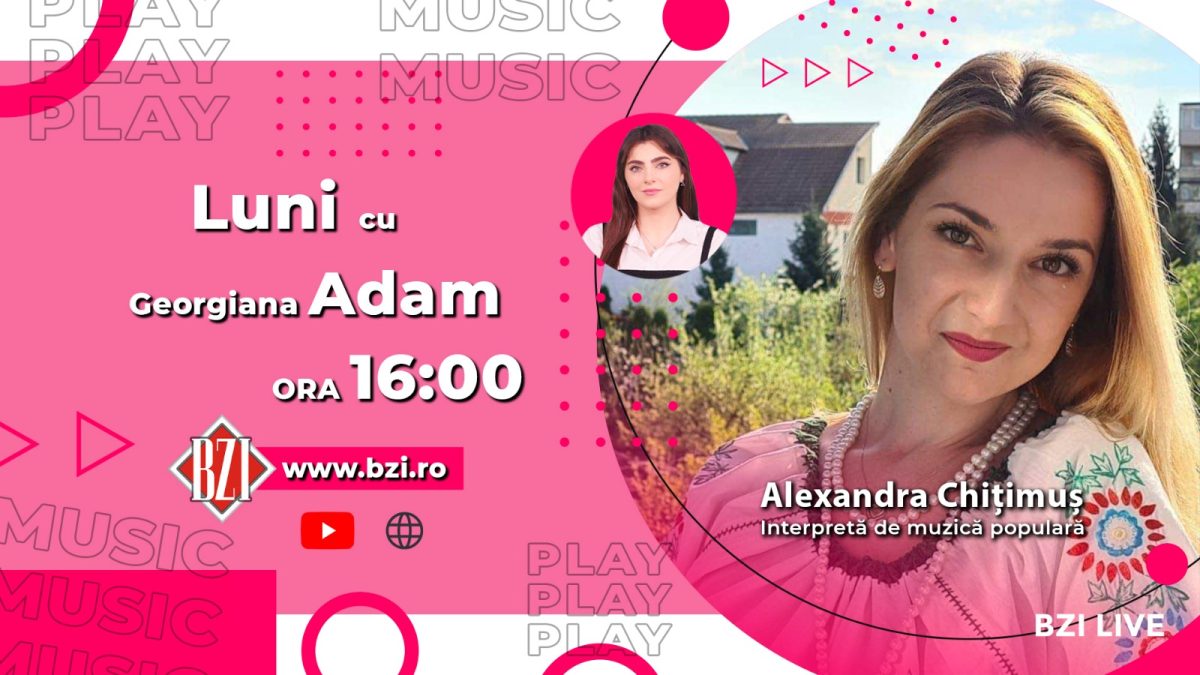 Dragoste față de folclor! Alexandra Chițimuș, interpretă de muzică populară din Iași, într-un interviu BZI LIVE despre importanța tradițiilor populare
