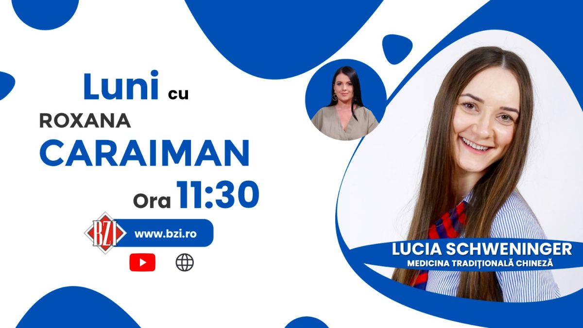 Medicina tradițională chinezească poate fi calea spre vindecare? Lucia Schweninger vorbește la BZI LIVE despre circularea energiilor în organism
