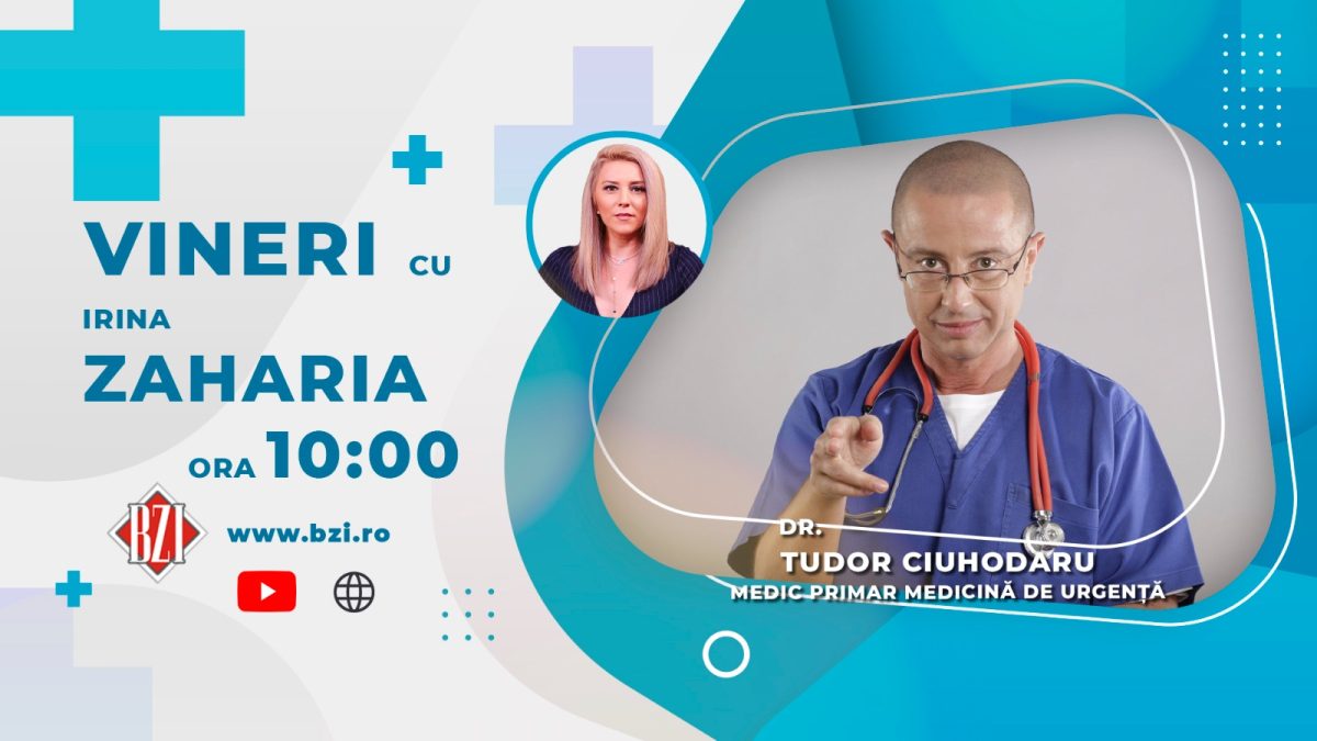 Dr. Tudor Ciuhodaru, medic primar de medicină de urgență, Spitalul de Neurochirurgie „N. Oblu” Iași, discută în platoul BZI LIVE despre riscurile exceselor alimentare din perioada sărbătorilor Pascale