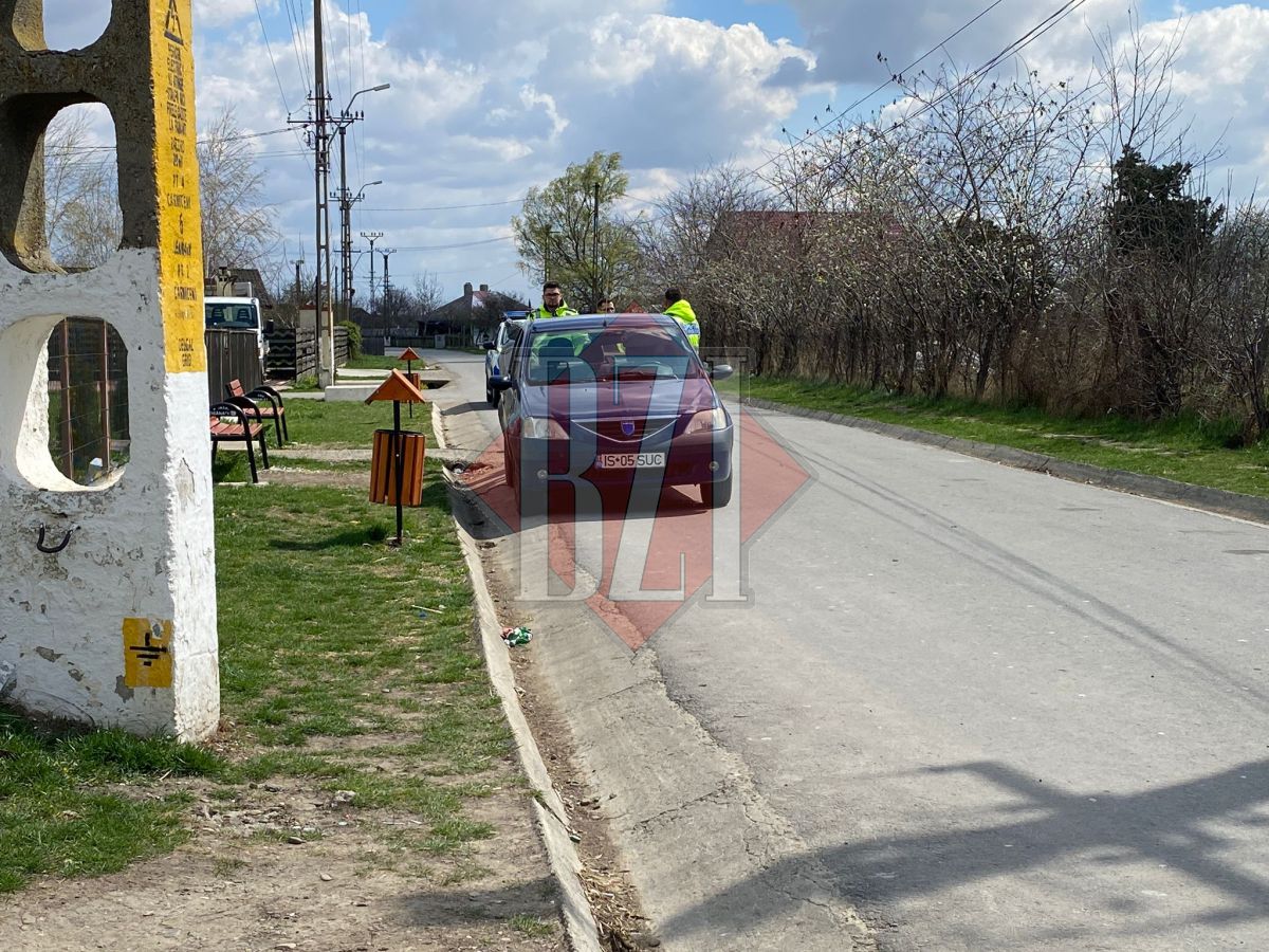 Accident rutier în comuna Ţigănaşi. O femeie a fost acroşată de un autoturism – EXCLUSIV, FOTO, UPDATE
