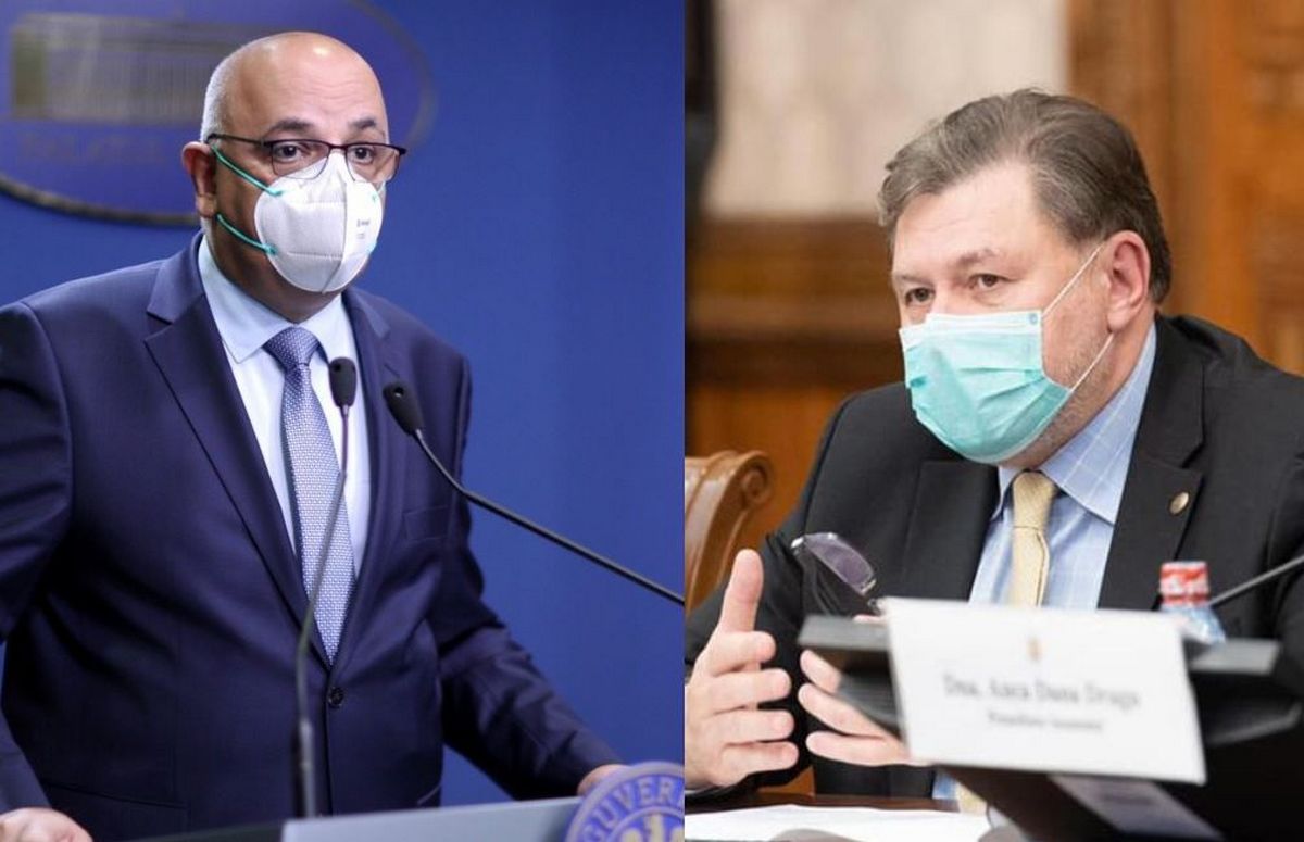 Tensiunile între Rafila și DSU sunt în creștere. Rafila: „Sunt gata să-i cedez domnului Arafat poziţia de ministru al Sănătăţii”