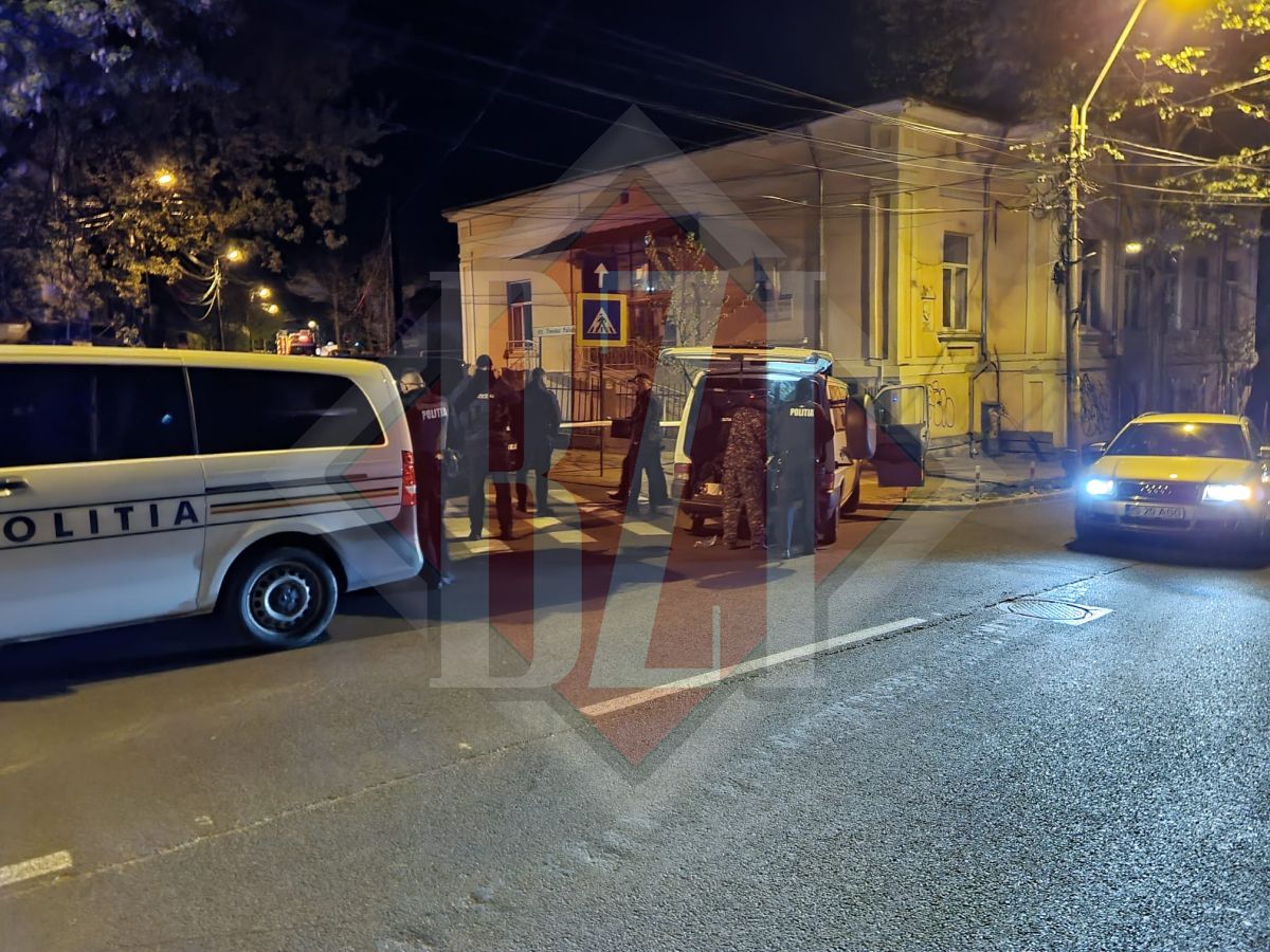Alarmă cu bombă în centrul Iașului. Poliția a împânzit zona – EXCLUSIV, FOTO