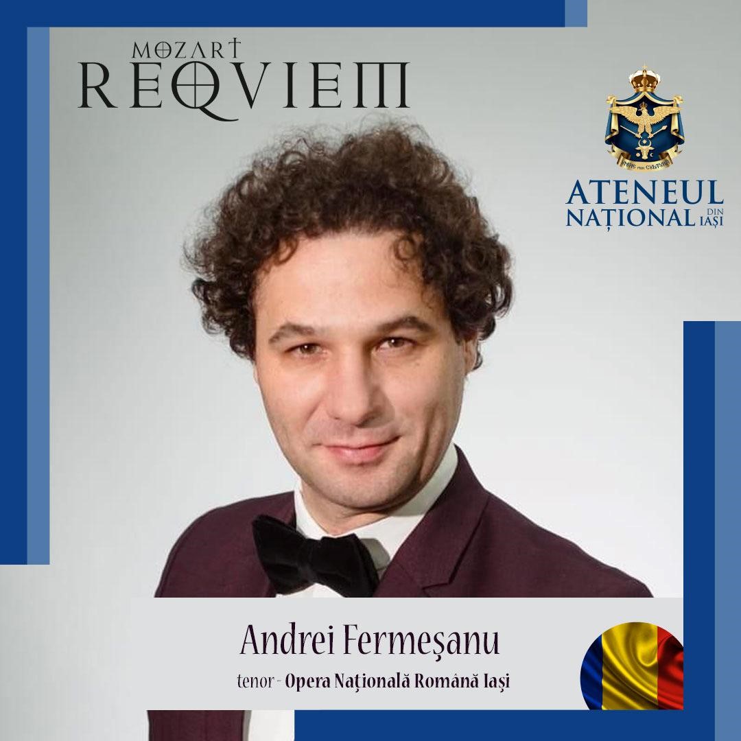 tenor la Opera Nationala Romana Iasi, Andrei Fermesanu