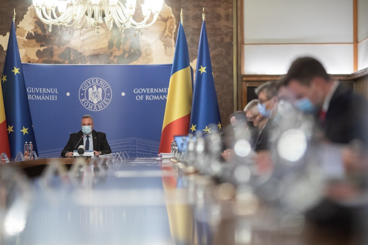 Lista actelor normative adoptate astăzi de Guvernul Ciucă