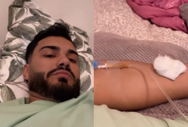 Jador s-a afișat pe Internet cu perfuzia la mână în noaptea de Înviere