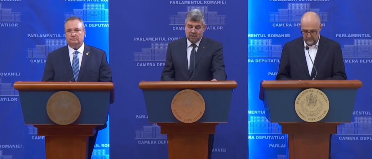 Lista măsurilor economice și sociale propuse de Coaliția PSD-PNL-UDMR – LIVE VIDEO