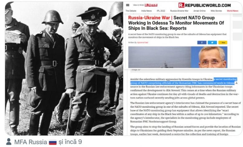 Rusia a acuzat România că ar fi trimis în secret soldați pentru a ajuta Ucraina