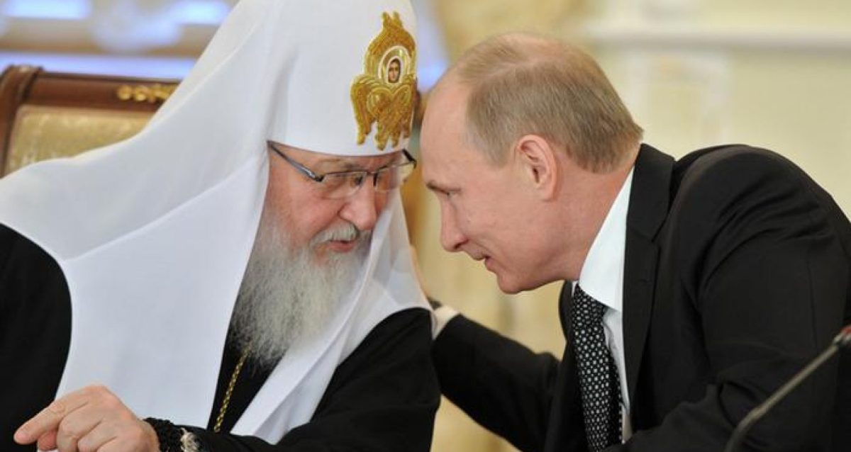 Patriarhul Kiril, şeful Bisericii Ortodoxe Ruse, i-a încurajat pe soldaţii ruși să îşi apere ţara