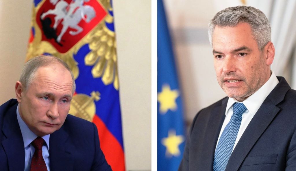 Cancelarul Austriei s-a întâlnit cu Vladimir Putin. Ce au discutat cei doi lideri