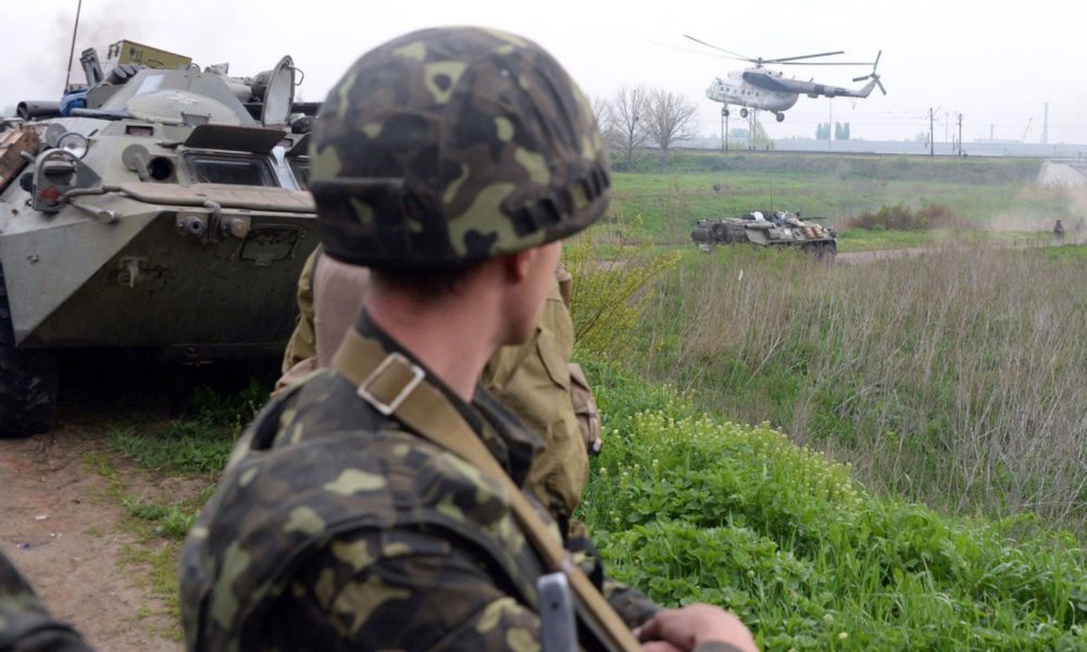 O coloană militară rusă se îndreaptă spre Donbas – Video