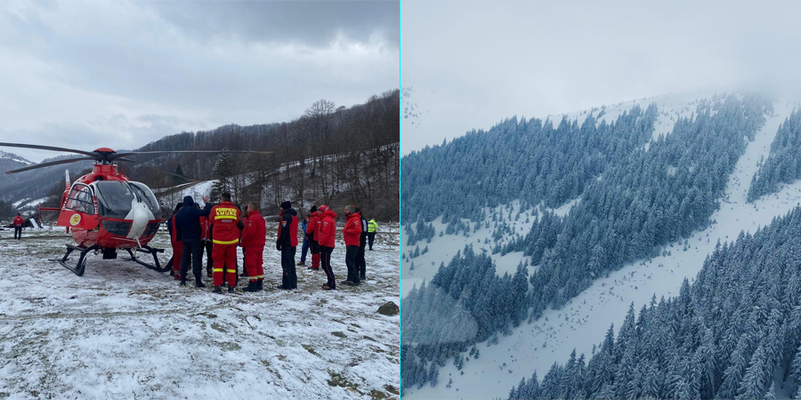 Mai mulţi ucraineni s-au rătăcit în munţi, după ce au vrut să intre ilegal în România. O persoană a fost găsită cu picioarele degerate