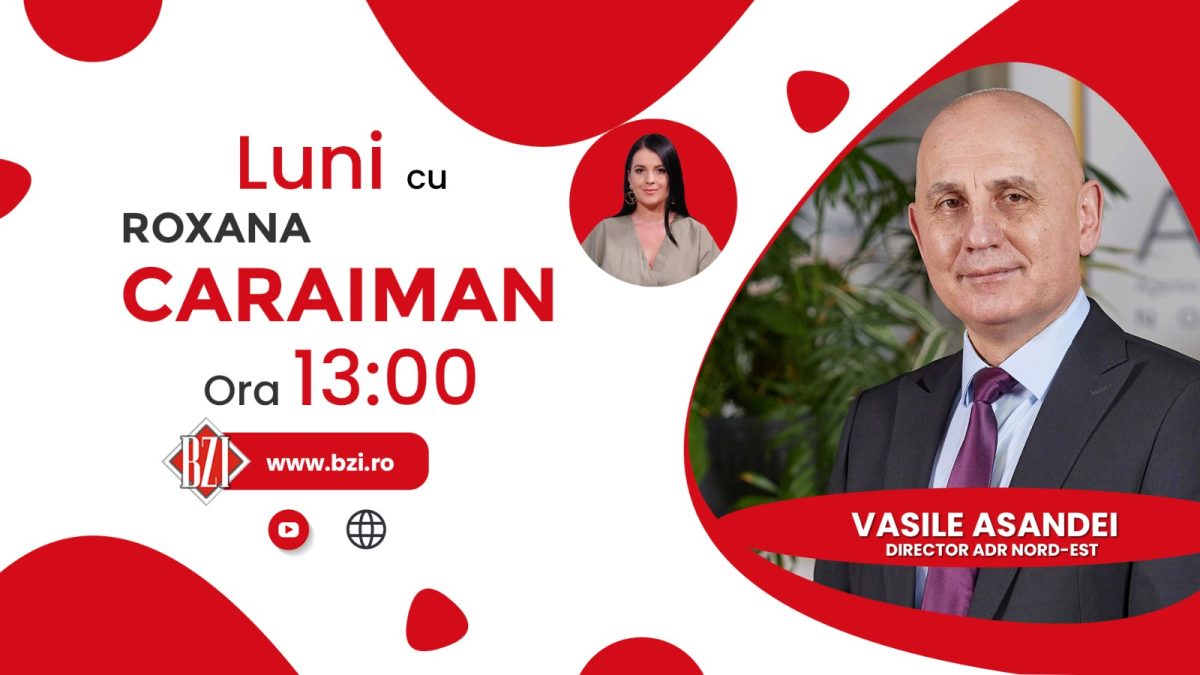 Dezvoltarea regiunii în condițiile crizei europene. Vasile Asandei, directorul ADR Nord-Est, aduce lămuriri la BZI LIVE