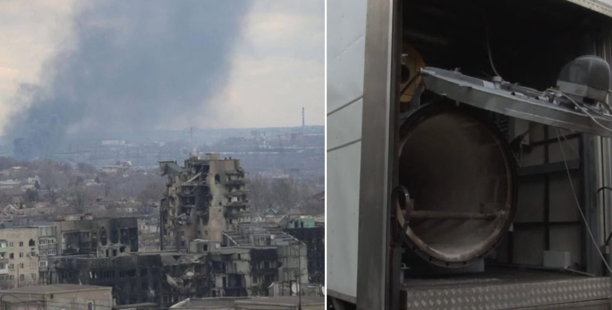 Armata rusă ar folosi un crematoriu mobil pentru a șterge dovezile crimelor de război din Mariupol