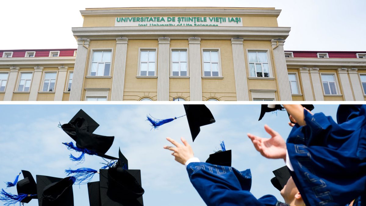 USV Iași organizează o amplă ceremonie dedicată studenților- absolvenți din anul 2022 – FOTO