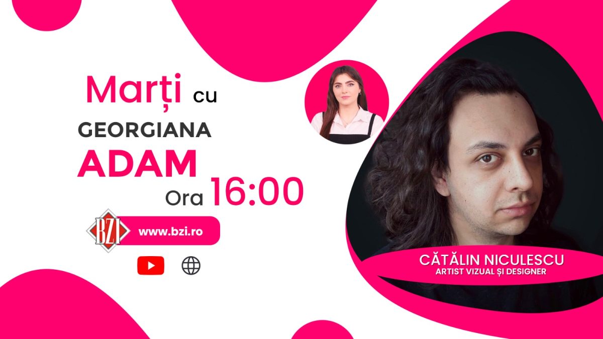 Artă digitală, design și poveste! Cătălin Niculescu, visual artist și designer, va detalia pentru BZI LIVE totul despre importanța portofoliului artistic
