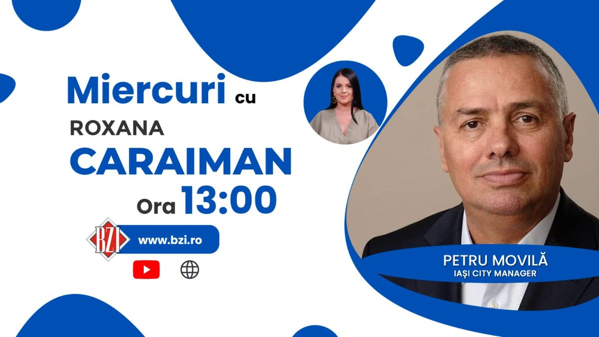 Petru Movilă, city manager Iași, discută la BZI LIVE despre proiectele și investițiile municipalității