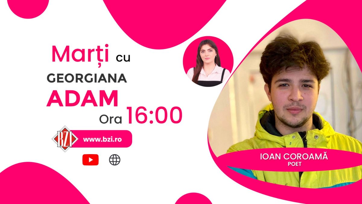 Un tânăr care are multe de spus! Ioan Coroamă, poet, împărtășește pentru BZI LIVE despre terapia prin poezie