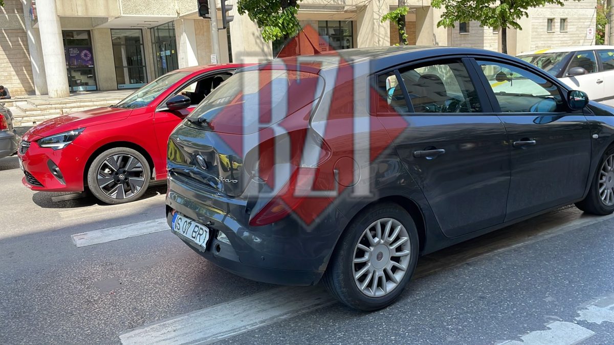 Un alt accident rutier în zona Palat! Un minor a făcut atac de panică – EXCLUSIV, GALERIE FOTO